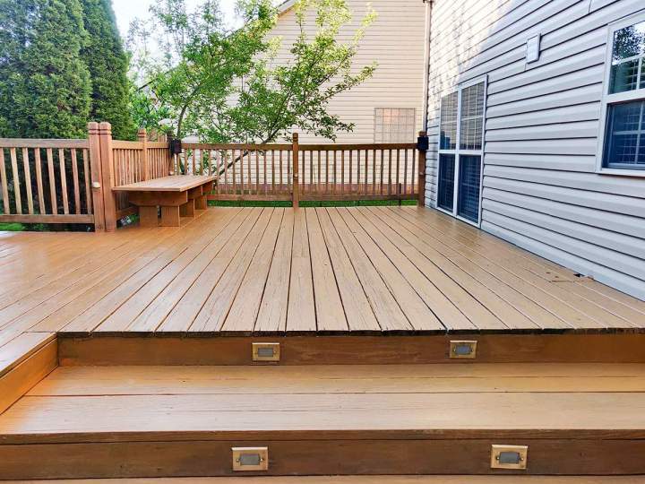 Aménagement de terrasse en bois Normandie